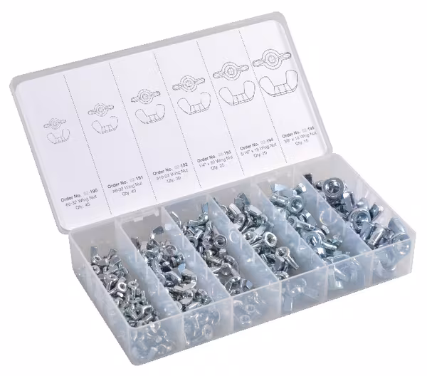Assortiment écrous à ailettes · réf. FGP011708