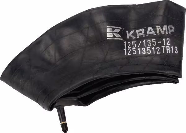 Chambre à air pour jante de Ø 12", 125-12 ; 135-12, valve droite TR13, Kramp · réf. 12513512TR13