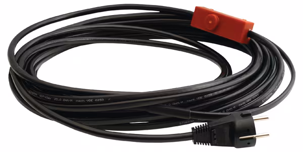 Cordon chauffant + thermo. 14m · réf. WE223590