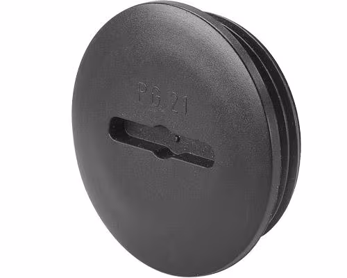 Bouchon d'obturation M16x1,5 PA noir · réf. 1251160150