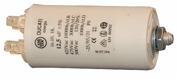 Condensateur avec fiche 2,5µF · réf. FGP013598