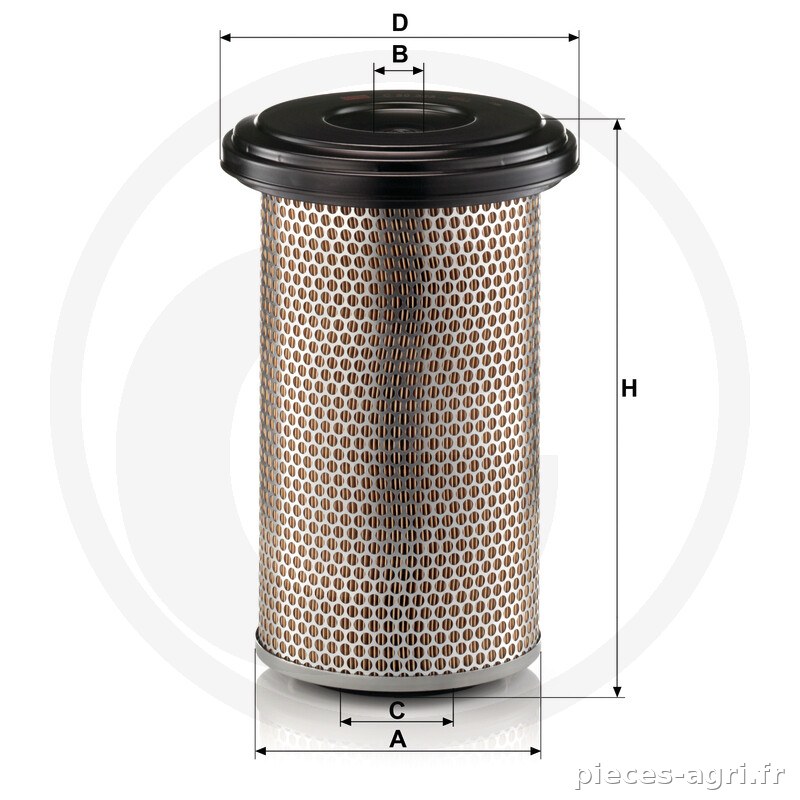 MANN FILTER Filtre à air vue 3