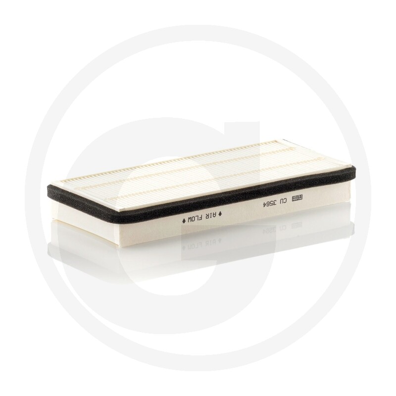 MANN FILTER Filtre d'habitacle vue 2
