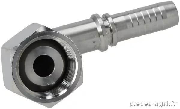 Raccord fileté DN06-1/8 BSP-90º SS · réf. PF6290SS