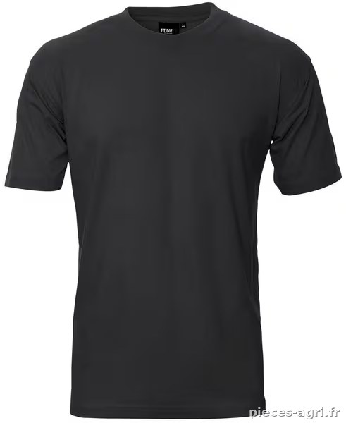 T-shirt T-time noir taille 2XL · réf. ID0510900012