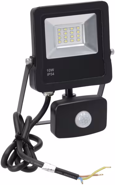 Projecteur LED, 10W, capteur 4000K · réf. KRFL10840SBK