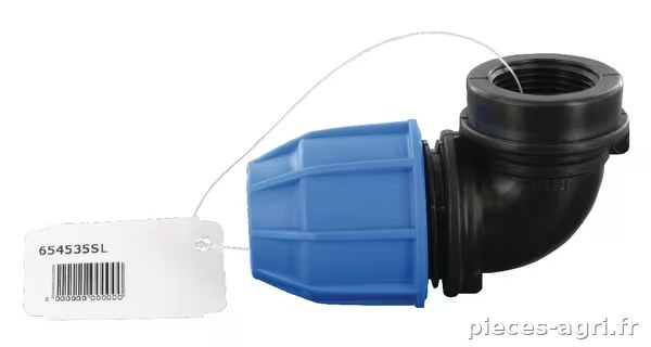 S16 Raccord coudé 20x¾" fem. · réf. 654535SL