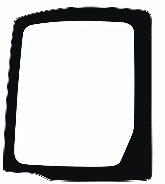Vitre de porte sup. · réf. D10212