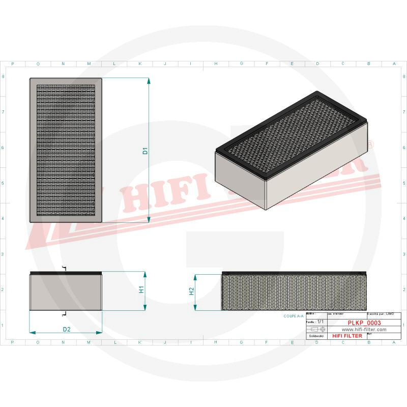 HIFI Filtre de cabine · réf. 5674350