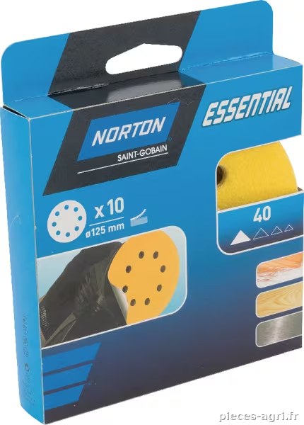 Papier abrasif 125mm P180 (10x) · réf. 66261118238