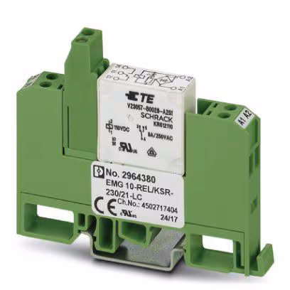 Relais module 230V AC/DC · réf. EMG10RELKSR23021LC