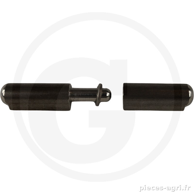 GRANIT Rouleau en inox (surface mate) vue 2