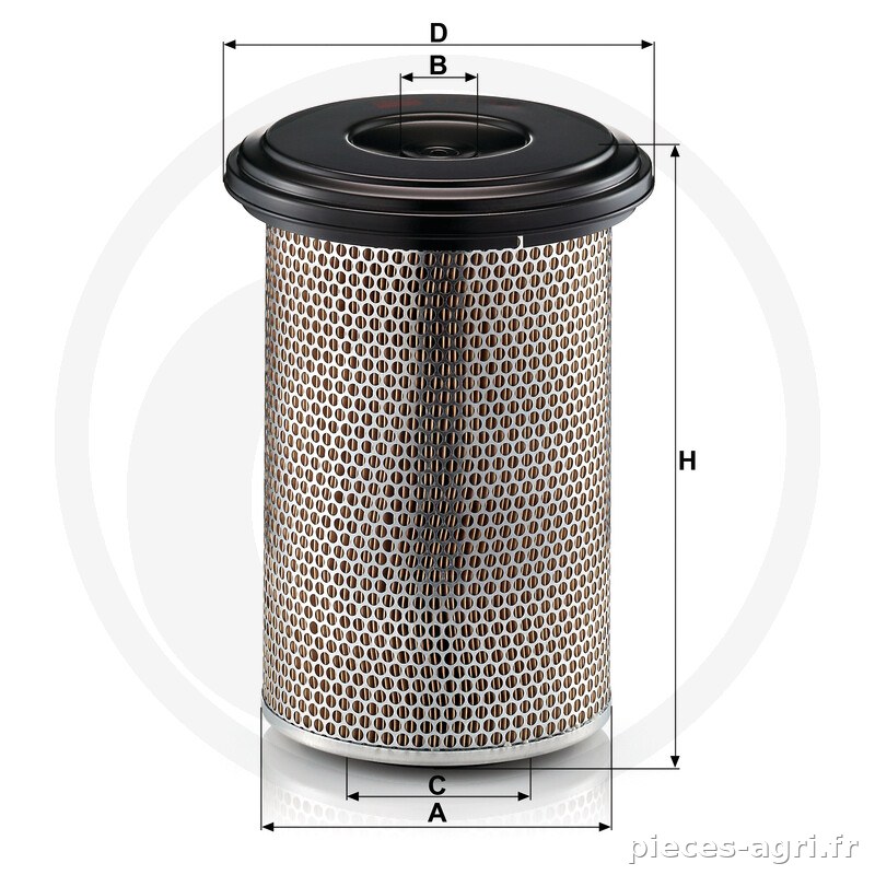 MANN FILTER Filtre à air vue 3