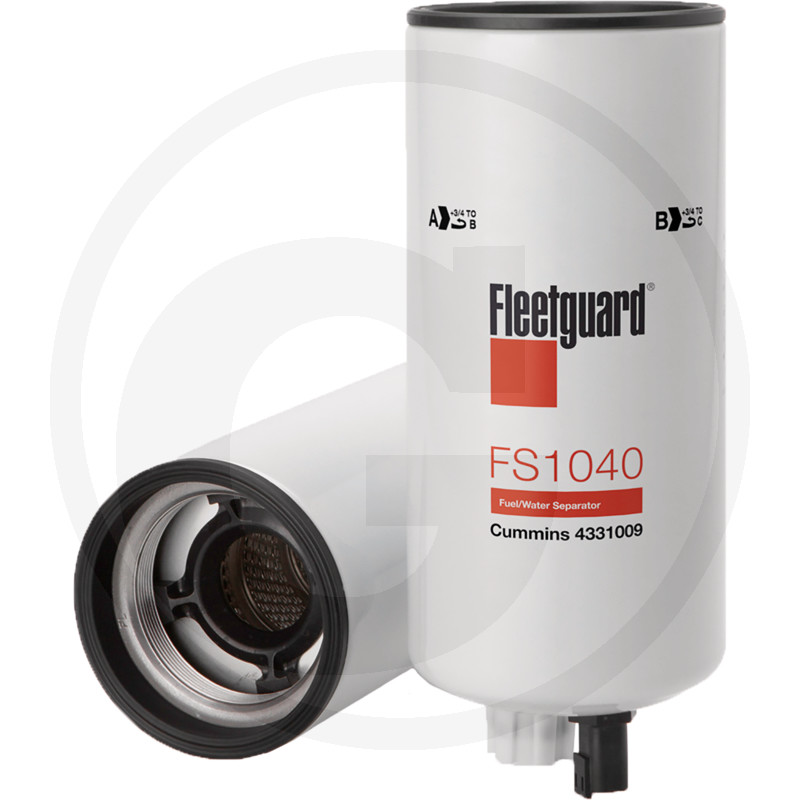 Fleetguard Filtre à carburant, 25 microns vue 2