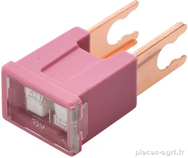 Fusible pal 30A longueur 15mm rose Hella · réf. 8JS740026201