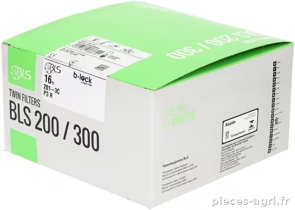 BLS 201-3C Filtre P3R 16pcs vue 4