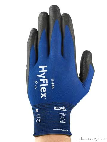 Gants, HyFlex® 11-816 taille 6 · réf. 11816060