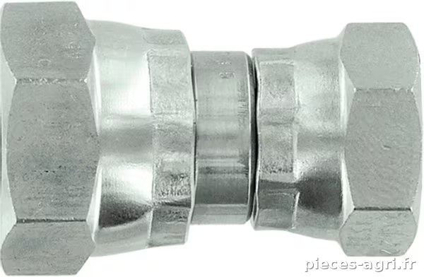 Raccord tournant F/F 3/8" BSP SS · réf. FFB06SS