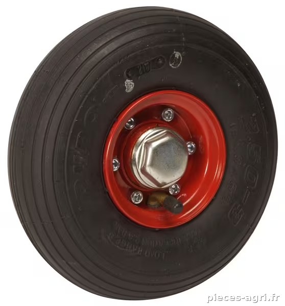 Roue 3.00x4 4PR ST28 Ø20/25x86 jante en acier · réf. W30044202586