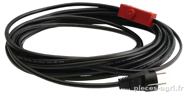 Cordon chauffant + thermo. 18m · réf. WE223589