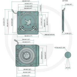 GRANIT Adaptateur rotatif 360° · réf. 11974495