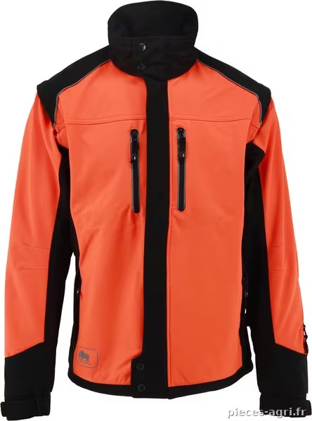 Veste Fuyu taille S orange/noir · réf. 1SWSA2TU1570S