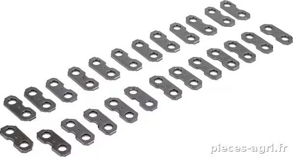 Maillon attache rapide femelle 3/8" 1,3mm (x 25) · réf. P23837