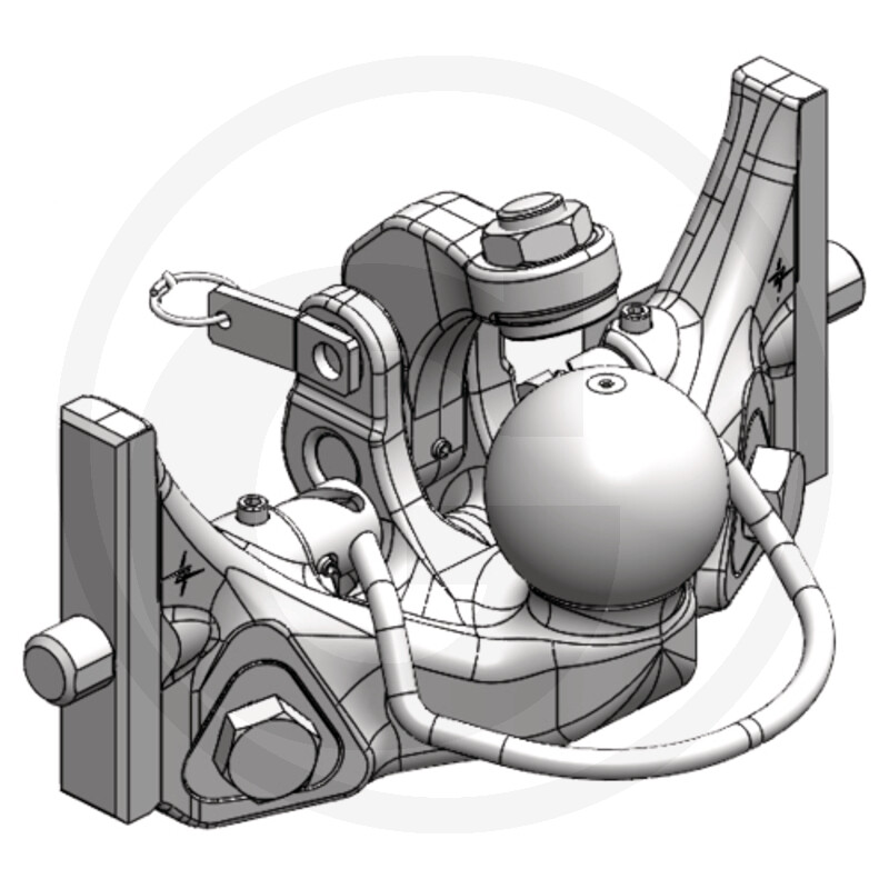 Scharmüller Attache à boule, boule 80® · réf. 11986561