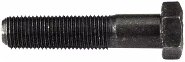 Boulon hexagonal partiellement fileté 3/8 x 1 3/4 UNF noir · réf. 93138134UNFBP001