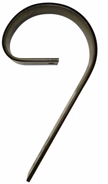 Porte-dents 80x10x515mm sans pointe · réf. CP80KR