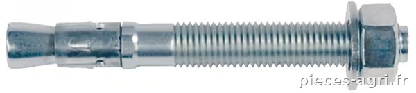 Boulon d'ancrage FBN II 20/80 zingué 10x · réf. 45575