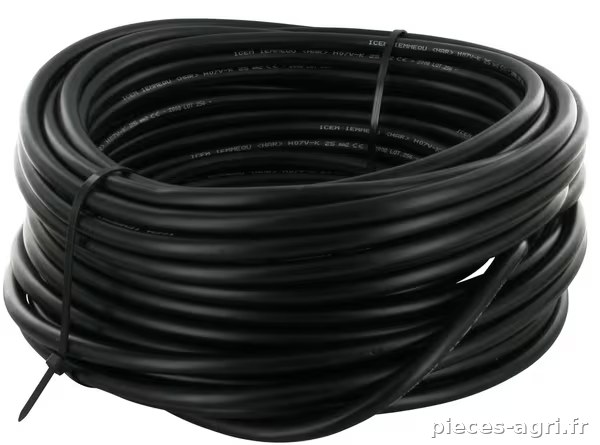 Câble 1x16mm² noir 25m · réf. KA11605