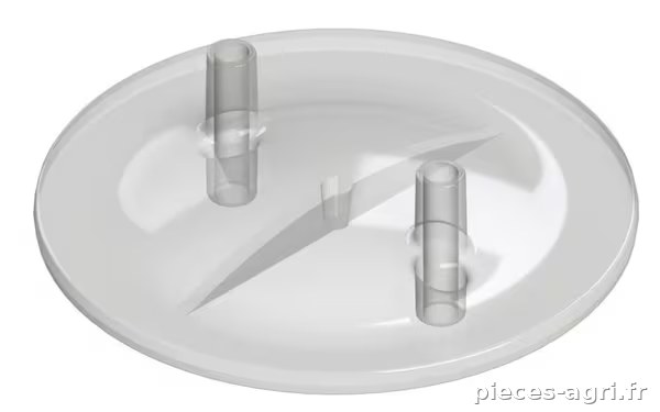 Couvercle plat pour seau à lait 16 x 20 mm · réf. 151059KER