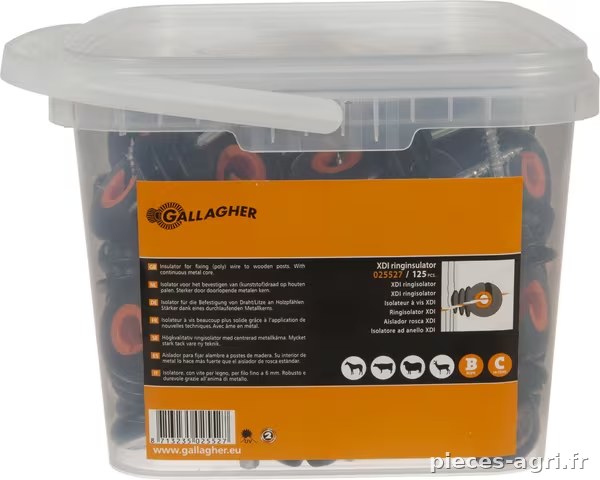 Isolateur à vis XDI (x125) vue 4