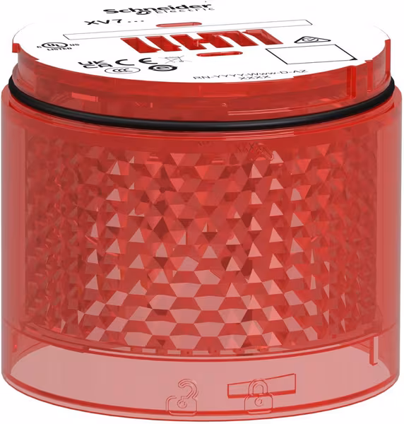 Module d'éclairage LED rouge · réf. XVB7C24