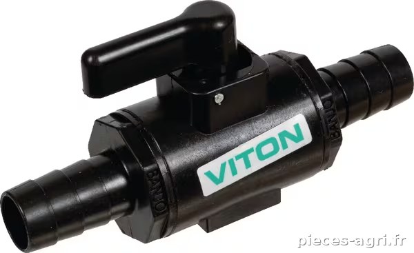 Vanne 1/2" raccord tuyau FKM · réf. LVHB050V