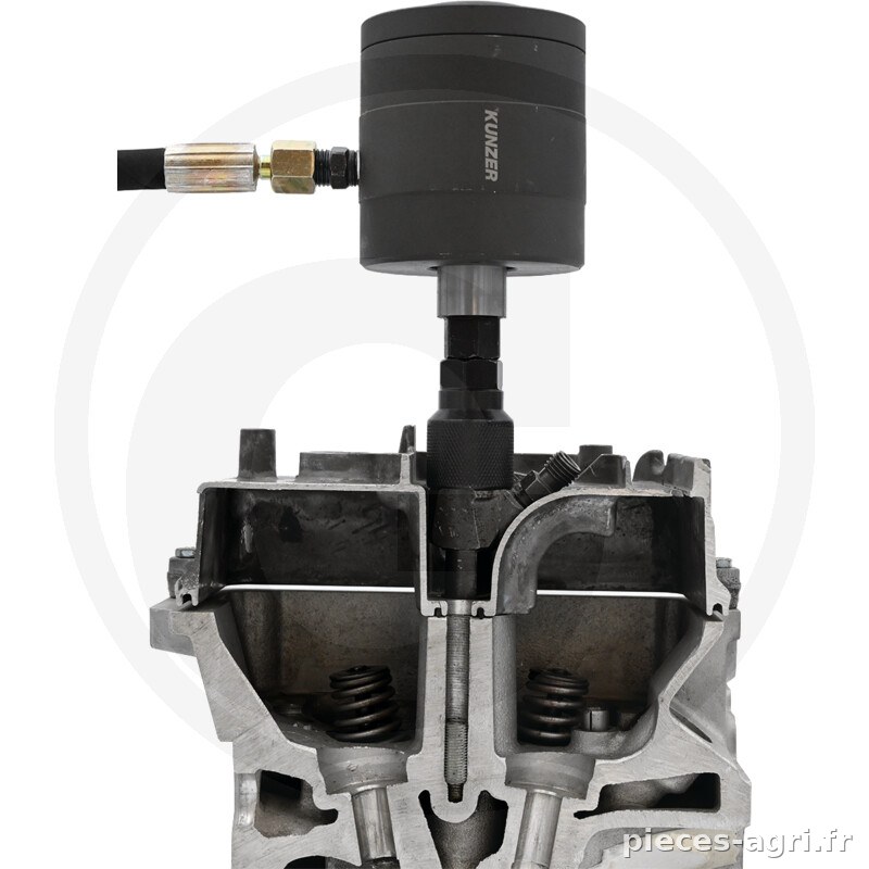 Kunzer Marteau de traction hydropneumatique vue 2