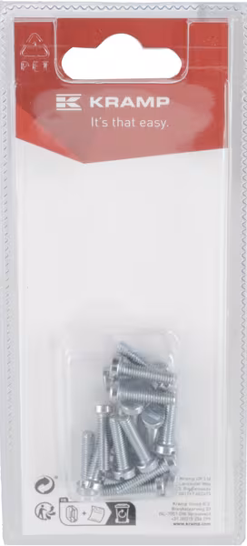 Vis tête fraisée M4 x 16mm (20) · réf. KR84416P20B