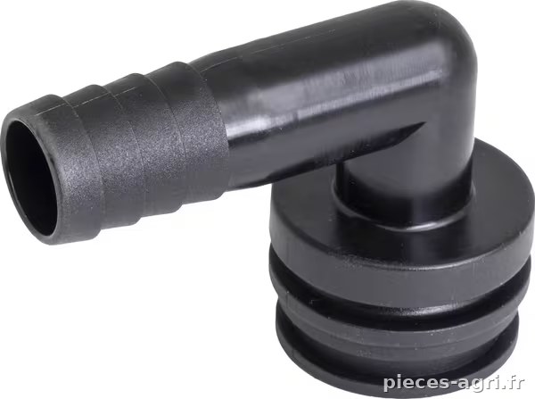 Raccord à fourche, femelle 90° AF3, embout de tuyau 16 mm · réf. 8420303