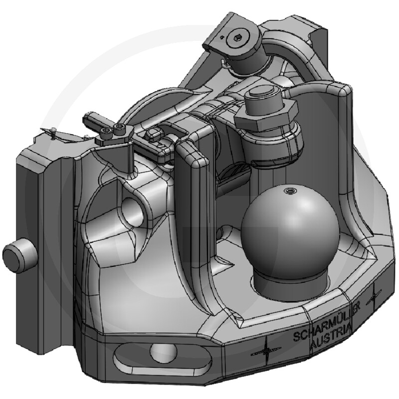 Scharmüller Attache à boule K80® · réf. 77705633070A02