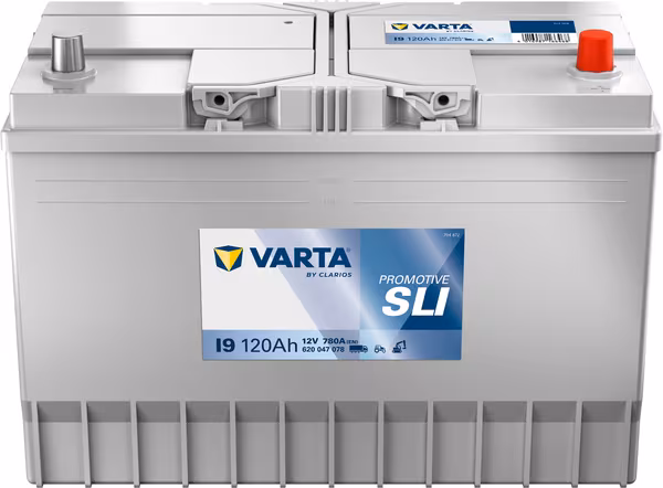 Batterie 12V 120Ah 780A I9 VARTA Promotive SLI · réf. 620047078