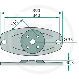 GRANIT Disque de coupe · réf. 64756808210F