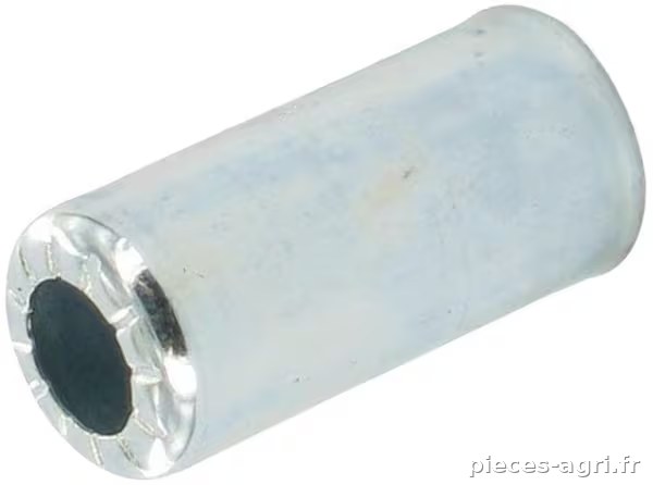 Jupe pour tuyau de climatisation Ø15x35mm DN9,5 acier / zingué / blanc passivé · réf. KL070704