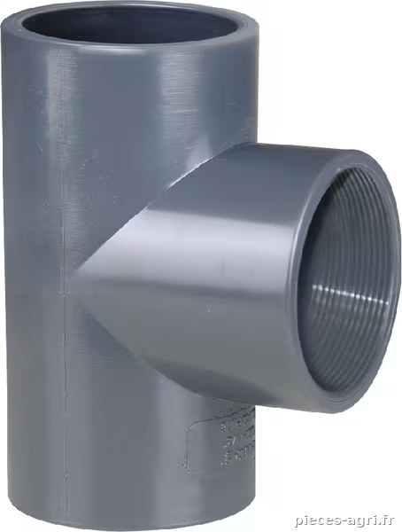 Té 90⁰ PVC 40mmx1 1/4" fem. · réf. 7040121GP