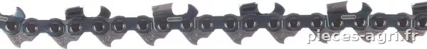 Chaîne de tronçonneuse 3/8" 1,5mm 60 DL dent à angle droit Oregon · réf. 73EXL060E