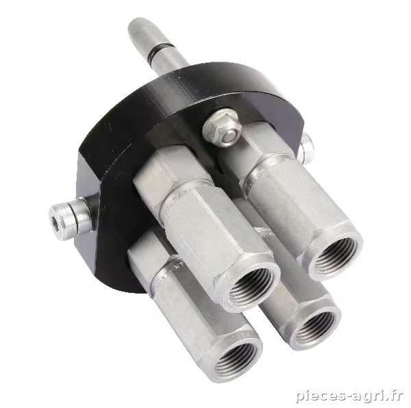 Raccord multiple DN10-4 x 1/2" BSPP prise amovible · réf. 3P506412GMGC
