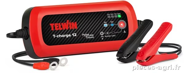 Chargeur de batterie T-CHARGE 12 · réf. 807849TEL