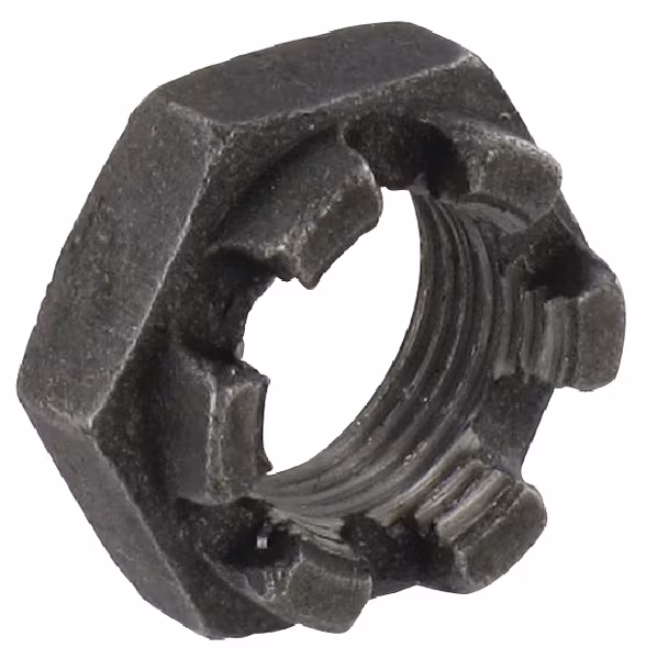 Écrou crénelé modèle DIN937 M18x1,50 acier AL-KO · réf. 700117
