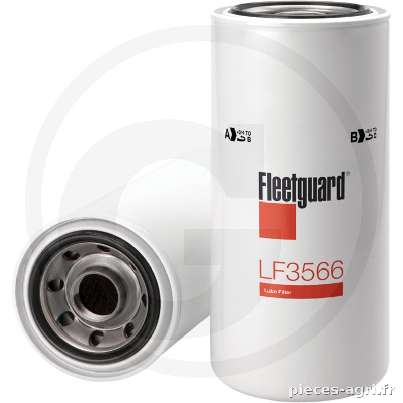 Fleetguard Filtre à huile moteur vue 2