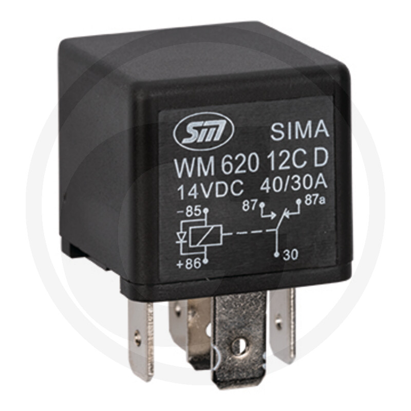TREX.PARTS Relais miniature avec diode vue 2